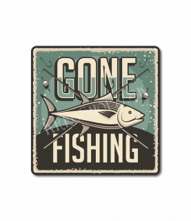 Retro Poster Fishing 075